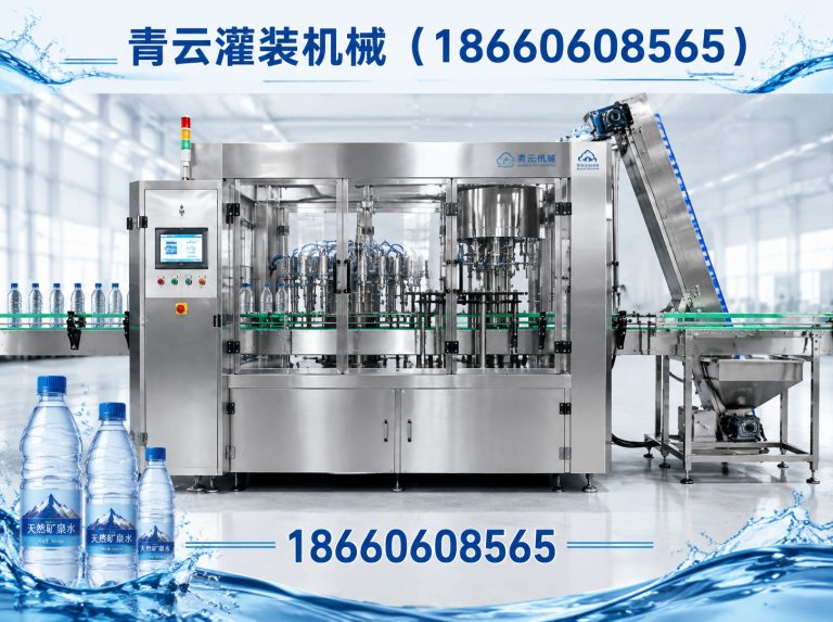 青州市灌装生产线展示图